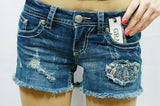 GRACE IN L.A. SHOW YOUR FEATHERS SHORTS - decadenceboutique - 3