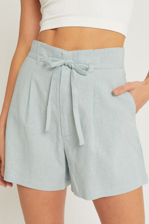 WHERE TO NOW LINEN SHORTS