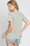HOWDY HONEY TEE IN SAGE
