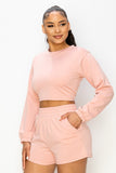 PLANS ARE OPEN SHORTS PINK