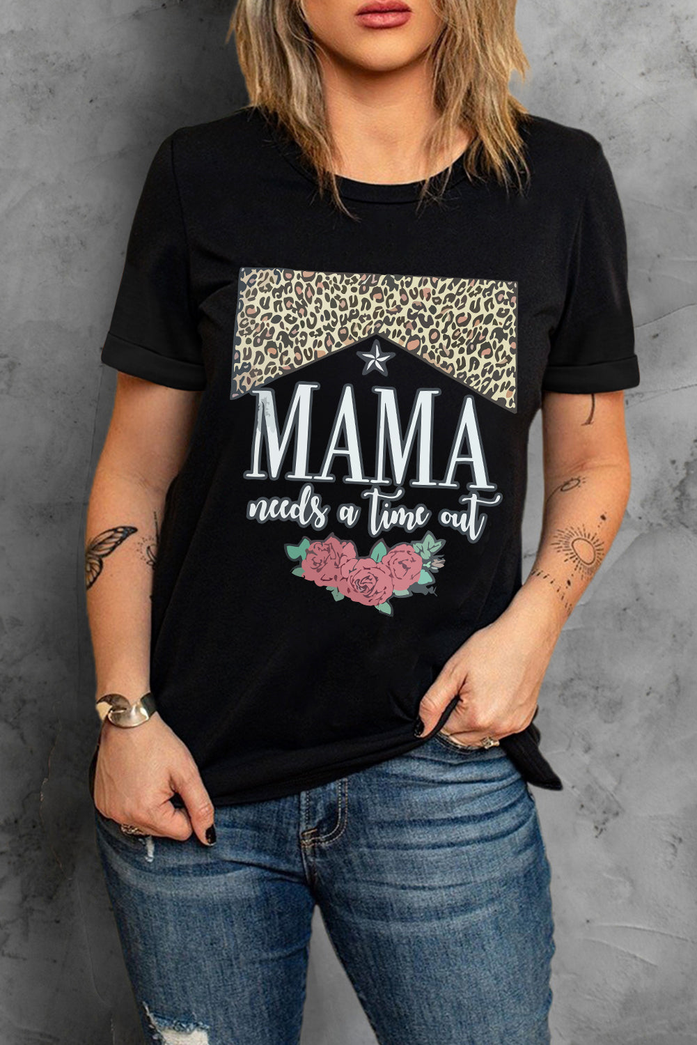 MAMA NEEDS A TIME OUT Graphic Tee
