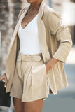 Gossip Girl Blazer and Shorts Set with Pockets