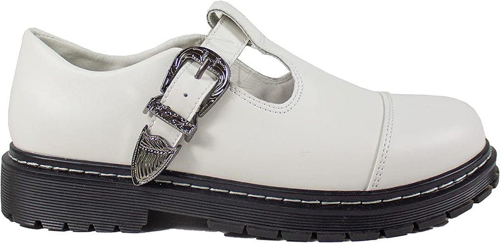Demi Leather Loafer White
