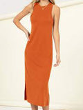 GOOD LISTENER DRESS IN PEANUT BUTTER