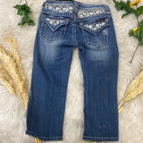 DOORBUSTER* Little girls miss me Capri sz 12 jk6158p