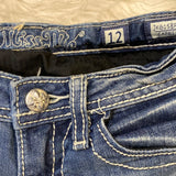 DOORBUSTER* Little girls miss me Capri sz 12 jk6158p