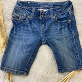 DOORBUSTER* Little girls miss me Bermuda shorts sz 10