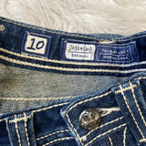 DOORBUSTER* Little girls miss me Bermuda shorts sz 10  jk504mg