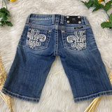 DOORBUSTER* Little girls miss me Bermuda shorts sz 10  jpk5109cr