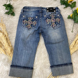 DOORBUSTER* Little girls miss me Capri sz 12 jk5697p3