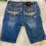 DOORBUSTER* Little girls miss me Bermuda shorts sz 10