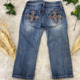 DOORBUSTER* Little girls miss me Capri sz 10 jk5697p3