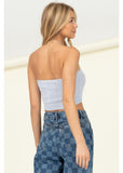 Sunshine In My Hair Tube Top Blue