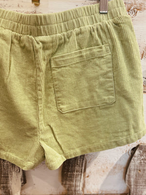 PICK THE RIGHT ONE corduroy SHORTS