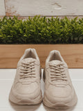 L.A. TO NEW YORK SNEAKER IN OATMEAL SUEDE