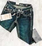 *FINAL SALE* L.A. IDOL HORSE SHOE CAPRI SIZE 0