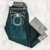 *FINAL SALE* L.A. IDOL HORSE SHOE CAPRI SIZE 0