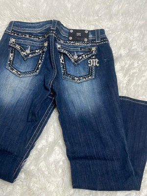 Miss Me easy boot jeans je5453e9r sz 30