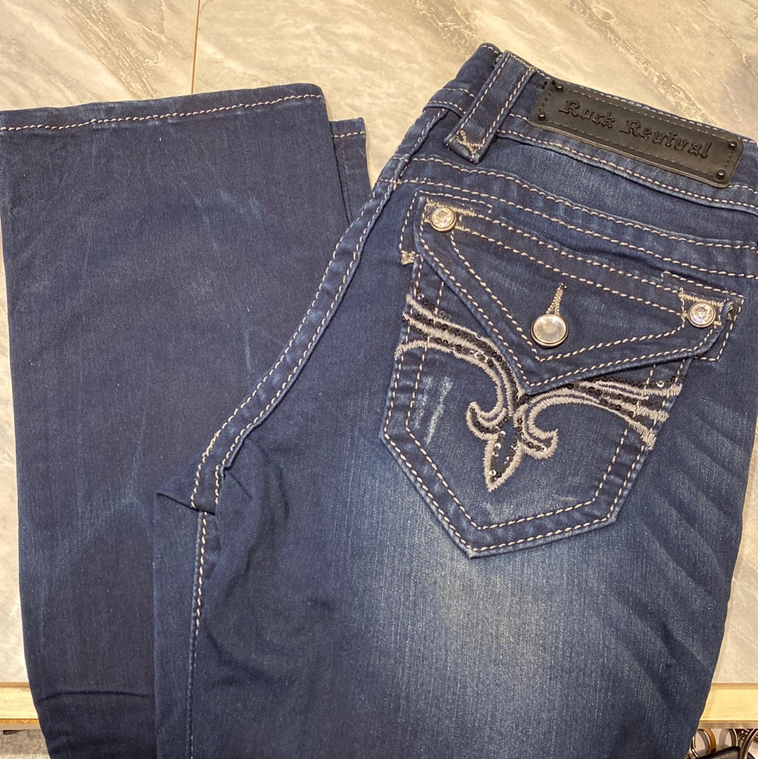 Rock revival Evelyn straight size 26